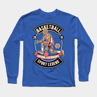 Basketball Sport Legend Long Sleeve T-Shirt